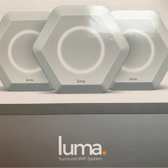 Luma Home Apple Inc. Surround WIFI System, NWT - Picture 2 of 8